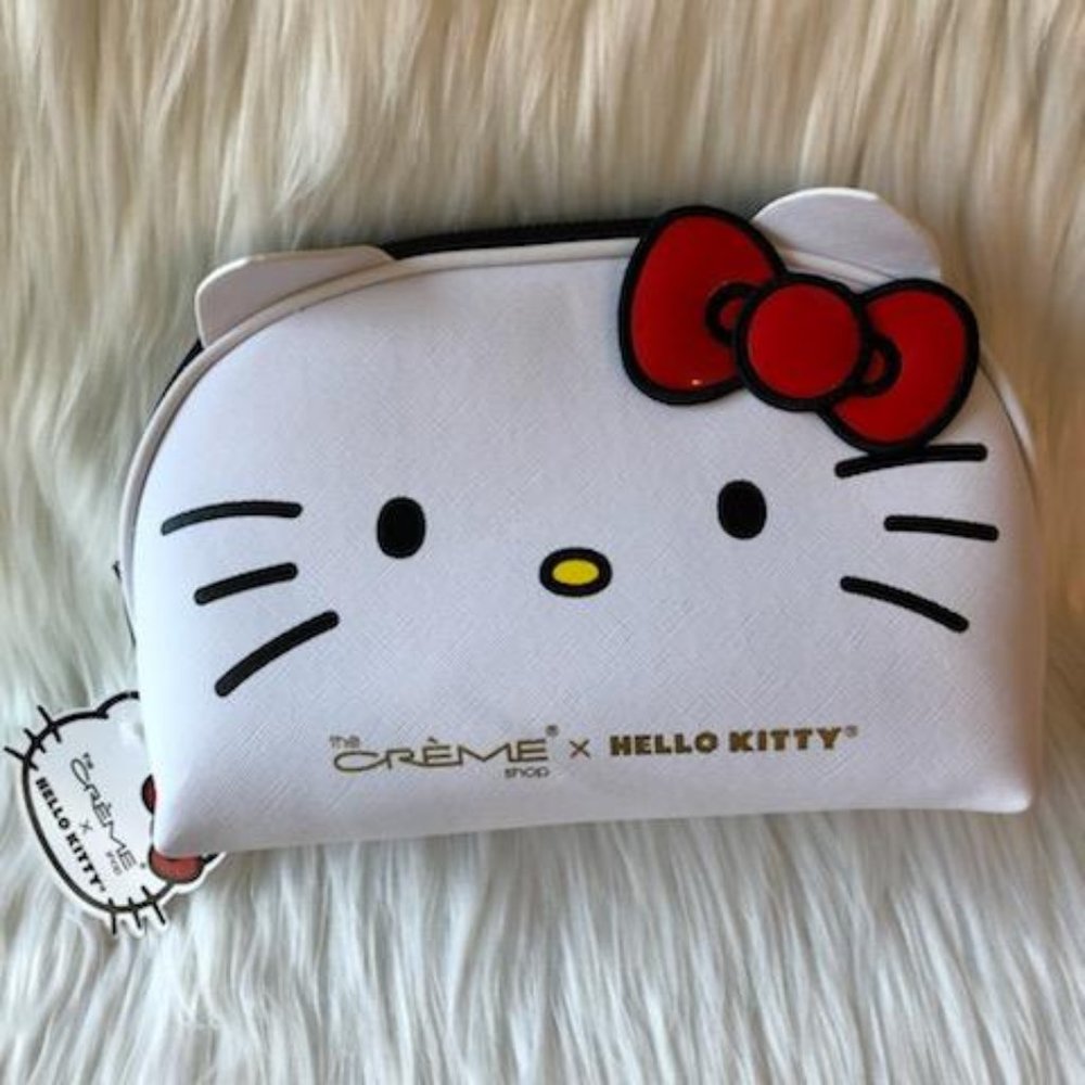 The Crème Shop x Hello Kitty Makeup Bag